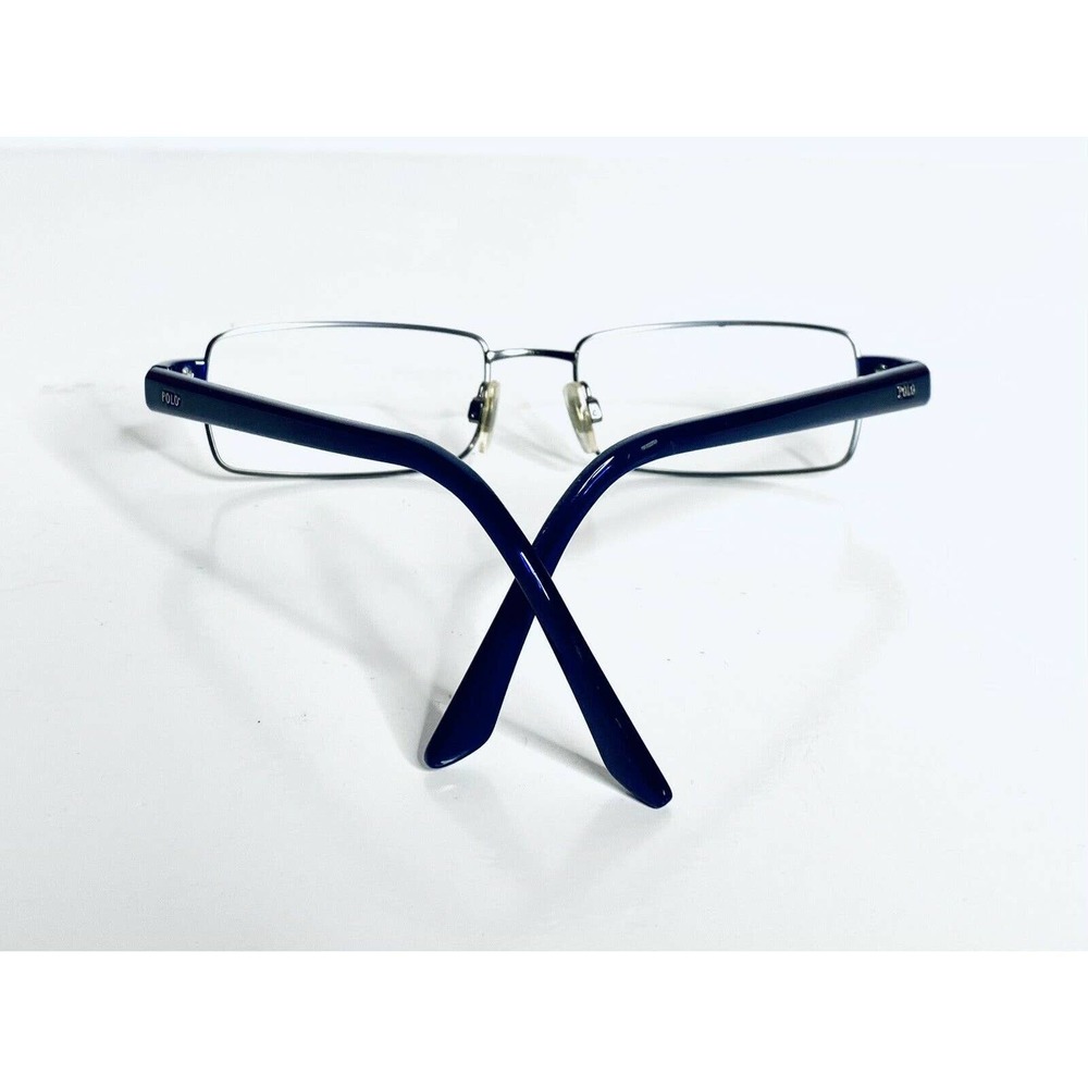 Polo Ralph Lauren Silver Rectangular Frame Glasses - image 5